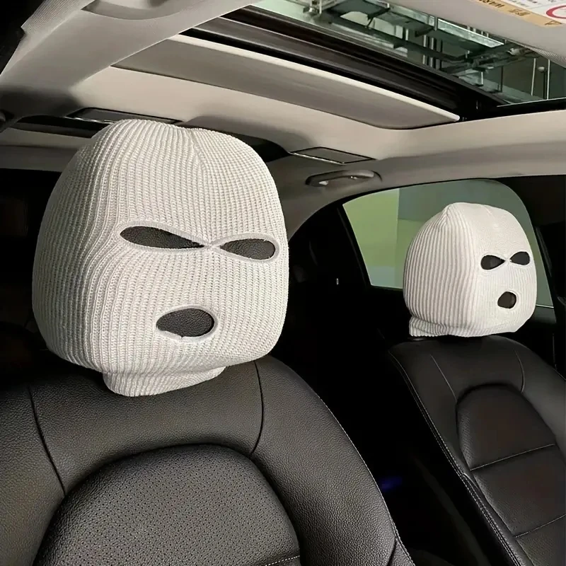 Car Accessories Unique - Car Seat Head Cover Personality Funny