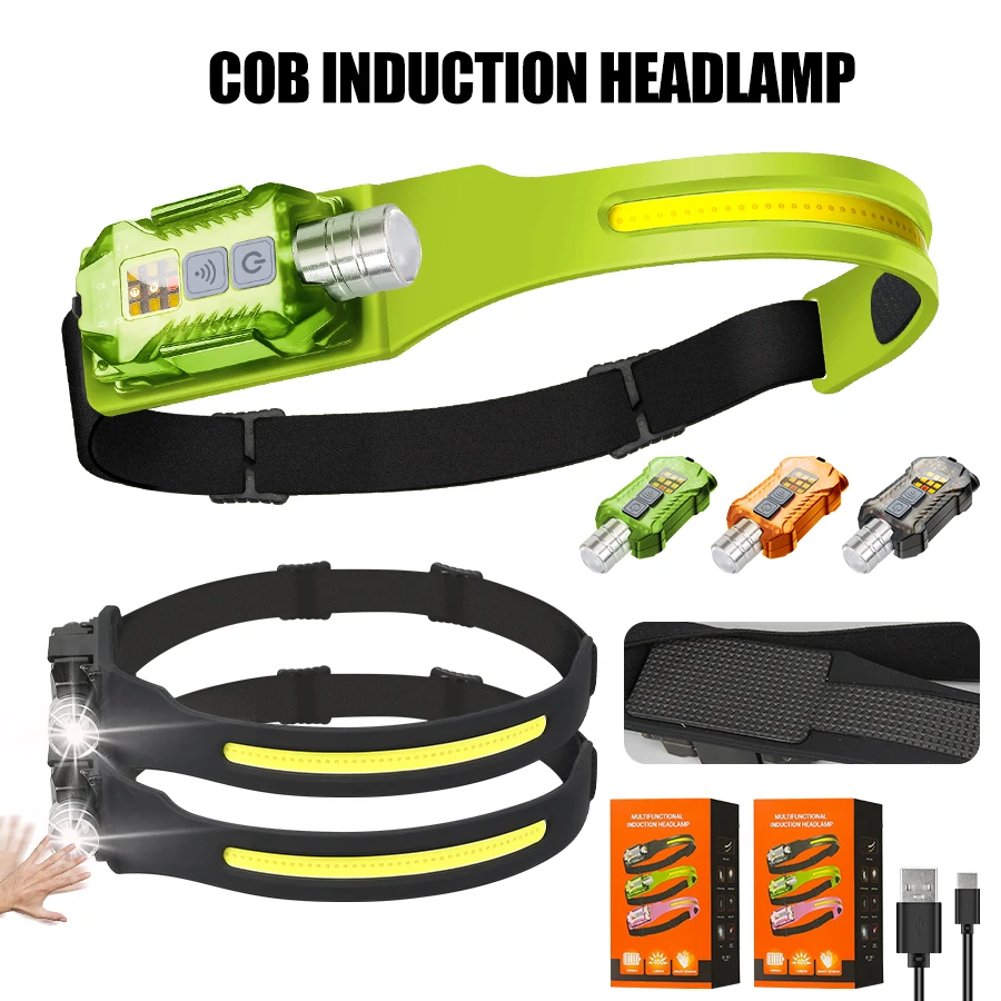 Led Headlight Bulbs - Powerful LED Headlamp Portable Rechargeable Head