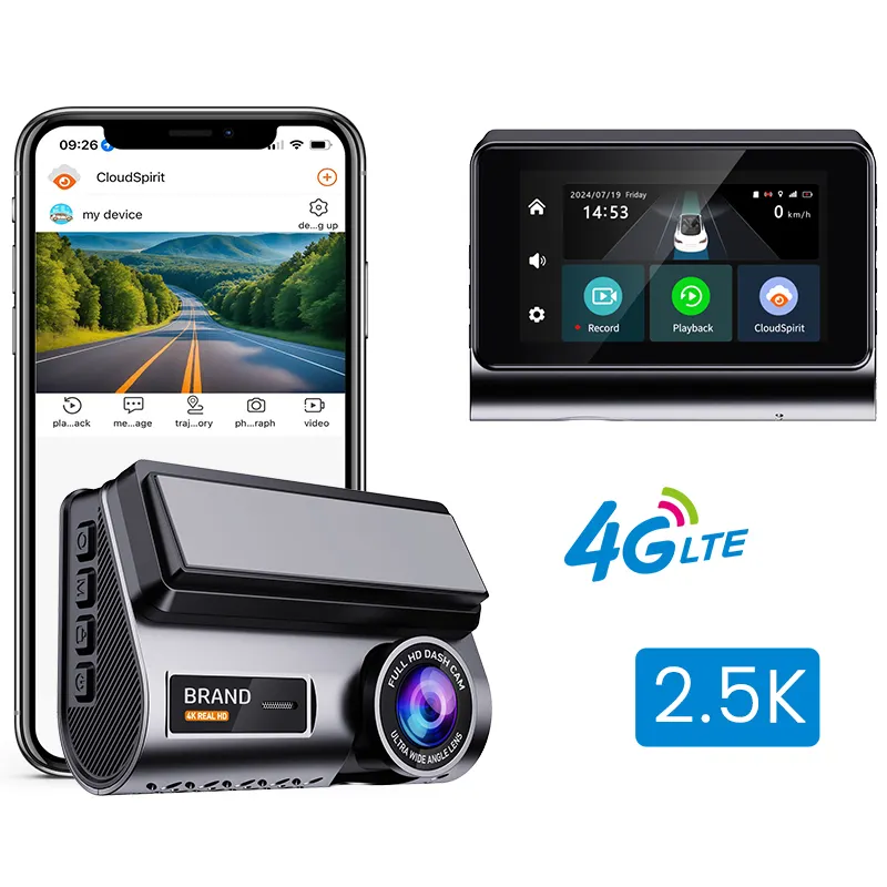 Car Dash Cam - 2.5K WIFI Dash Cam Mini Video
