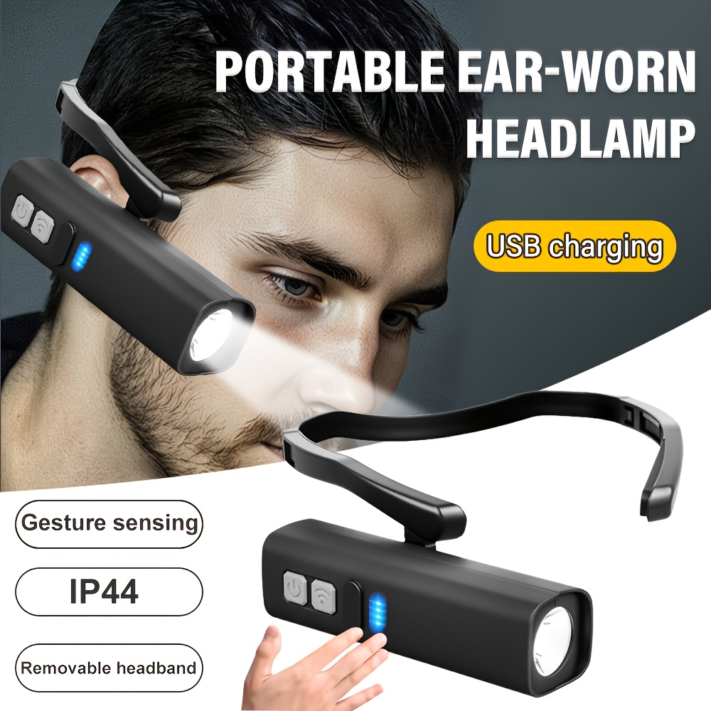 Led Headlight Bulbs - Rechargeable Ear Clip Headlamp Induction LED