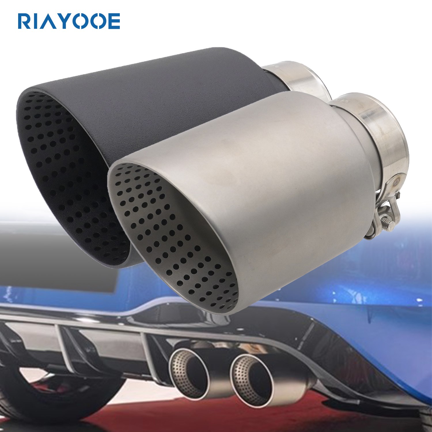 Car Accessories Sound System - Car Exhaust Muffler Tips pipe Systems