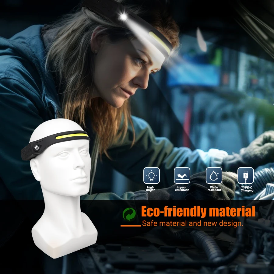Rechargeable Headlight Motion  - огляд і ціна Led Headlight Bulbs