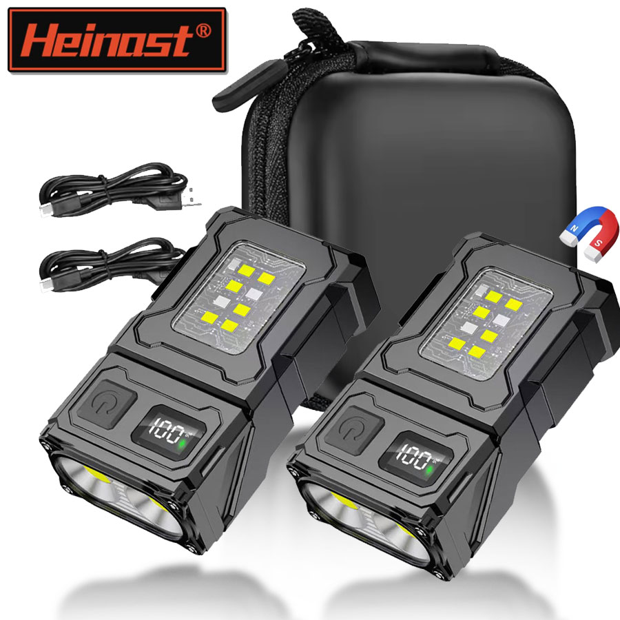 Mini Portable LED COB Flashlig - огляд і ціна Led Headlight Bulbs