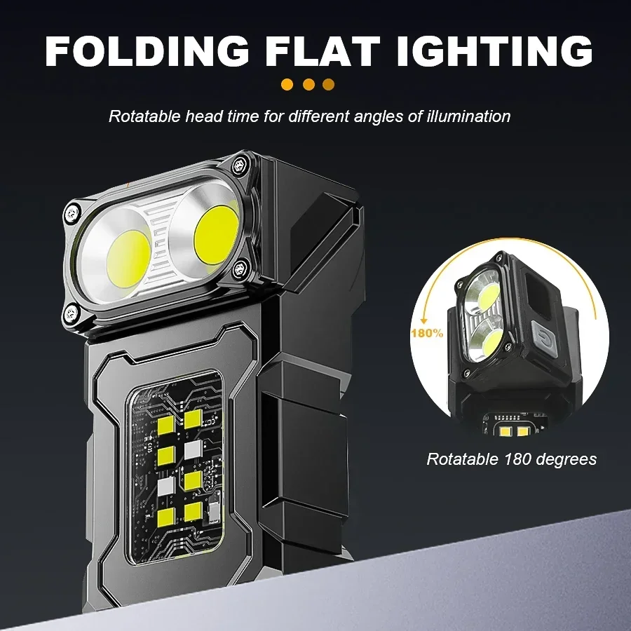 Mini Portable LED COB Flashlig - огляд і ціна Led Headlight Bulbs