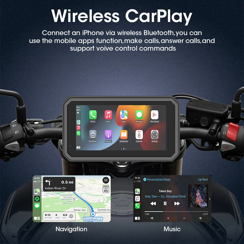 6.25 inch Motorcycle GPS Navig - огляд і ціна Car Dash Cam