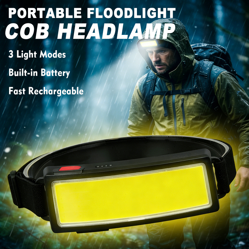 Powerful COB LED Headlamp 4 Li - огляд і ціна Led Headlight Bulbs