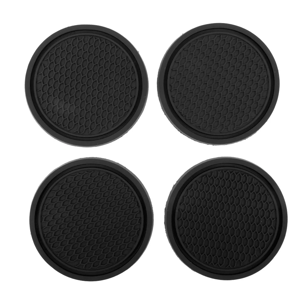 4pcs Car Coaster Non-Slip Sili - огляд і ціна Car Accessories Unique
