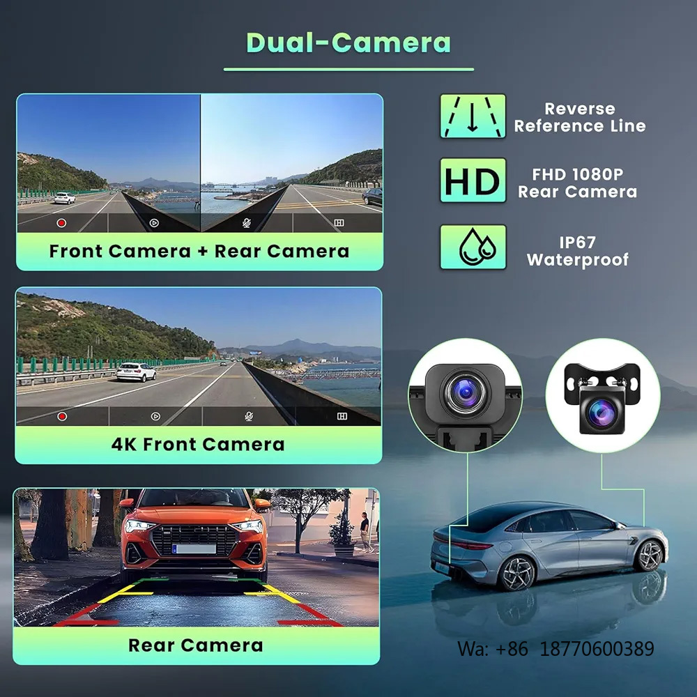 Carplay DashCam Dash Cam Front - огляд і ціна Car Dash Cam