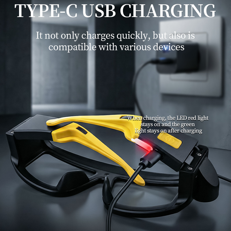 Rechargeable COB LED Glasses H - огляд і ціна Led Headlight Bulbs