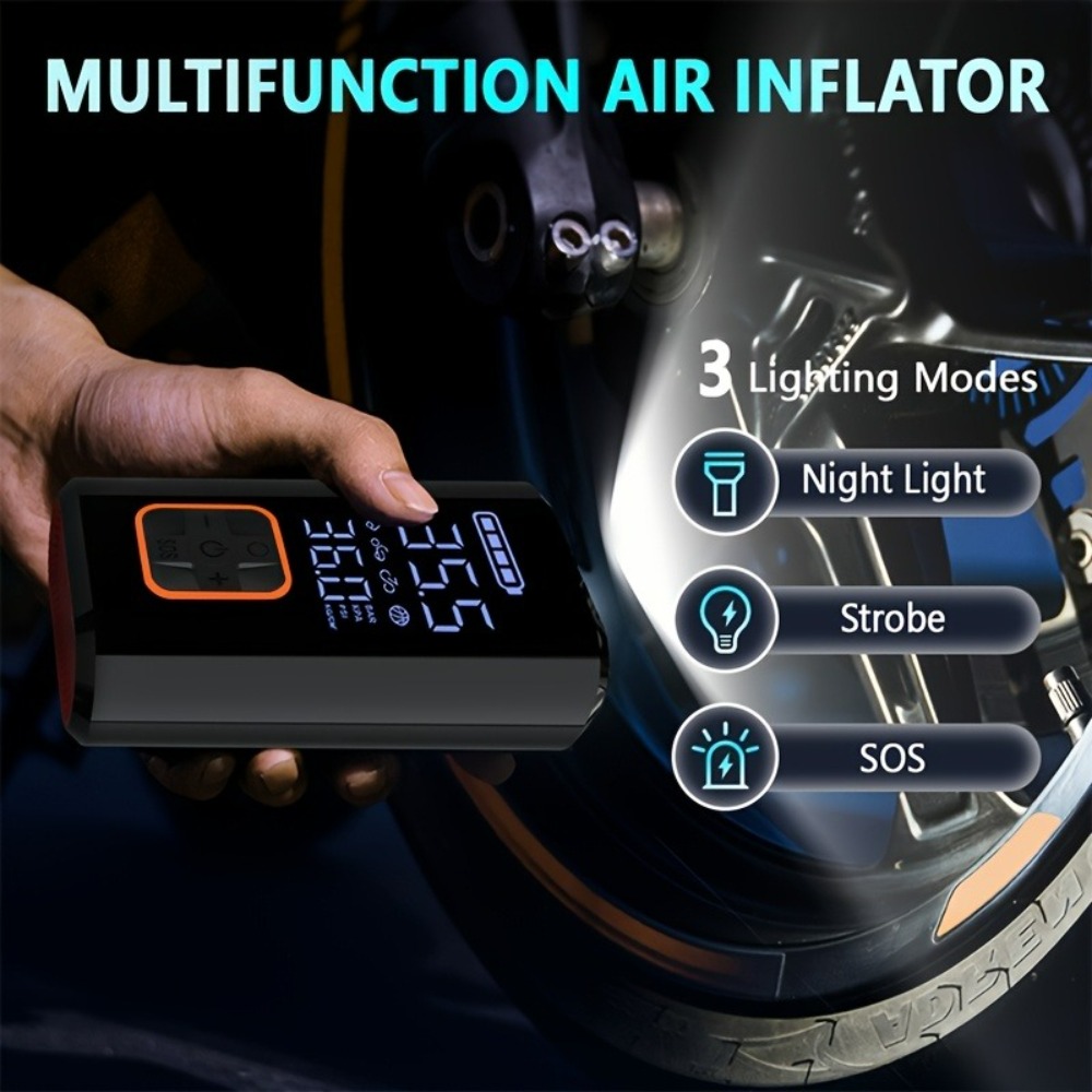 Portable Air Compressor Cordle - огляд і ціна Car Portable Tire Inflator