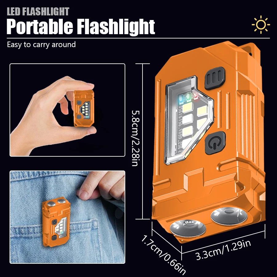 Mini Keychain EDC Flashlight R - огляд і ціна Led Headlight Bulbs