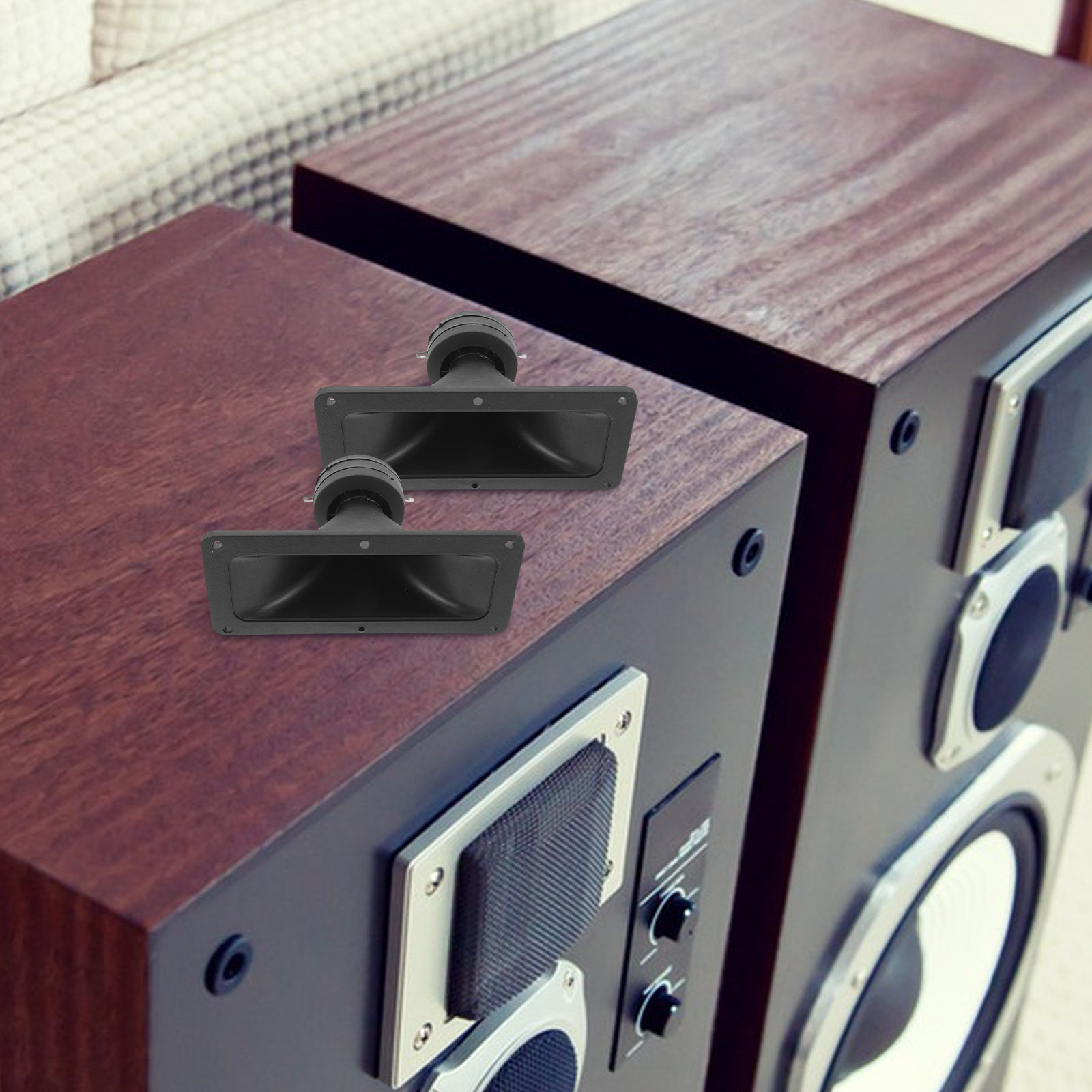 2Pcs Horn Speaker Audio Tweete - огляд і ціна Car Accessories Sound System