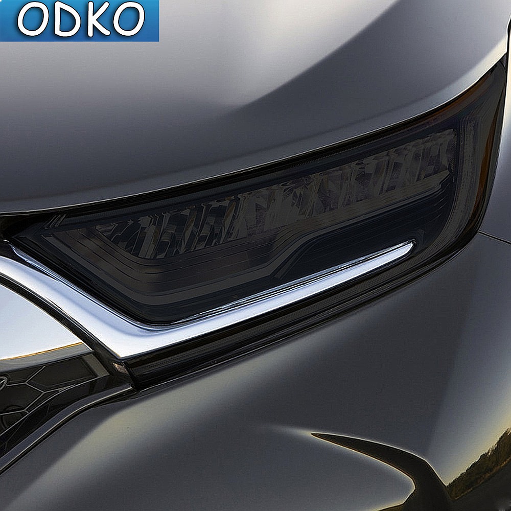 Car TPU Headlights Tint Black  - огляд і ціна Car Accessories Honda Crv