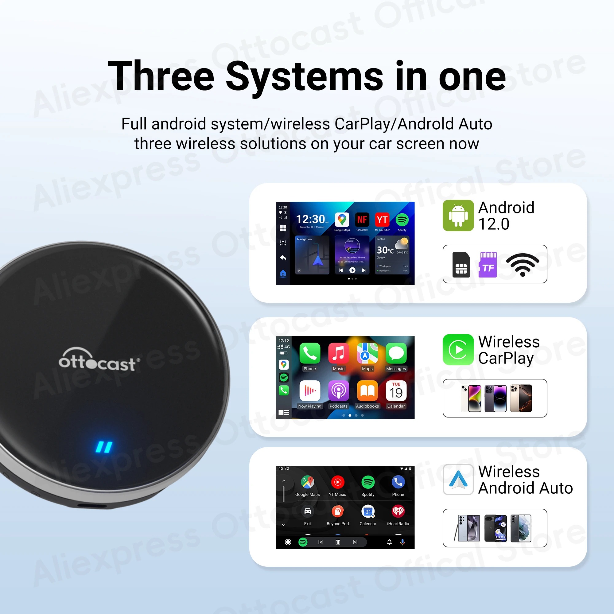OTTOCAST New P3 Lite OttoAiBox - огляд і ціна Car Accessories Youtube