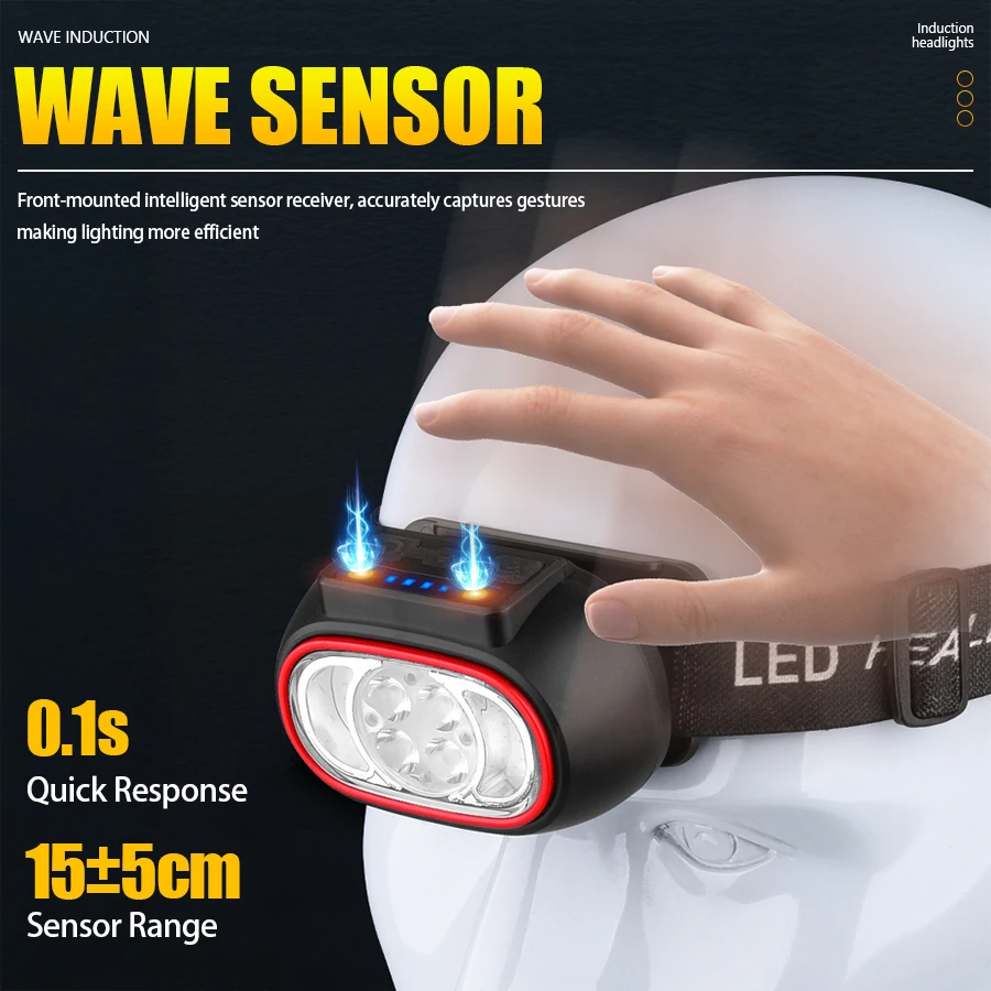 C2 Powerful 4 LED Sensor Headl - огляд і ціна Led Headlight Bulbs