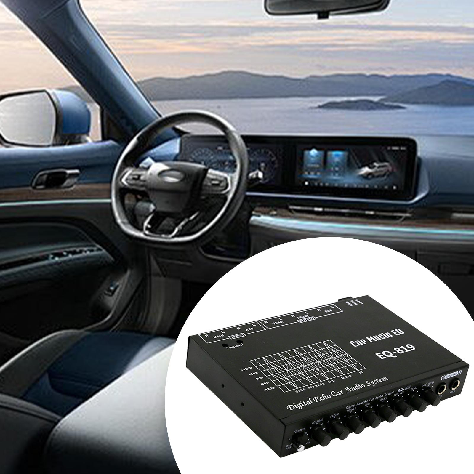 Car Audio Equalizer Black Soun - огляд і ціна Car Accessories Sound System