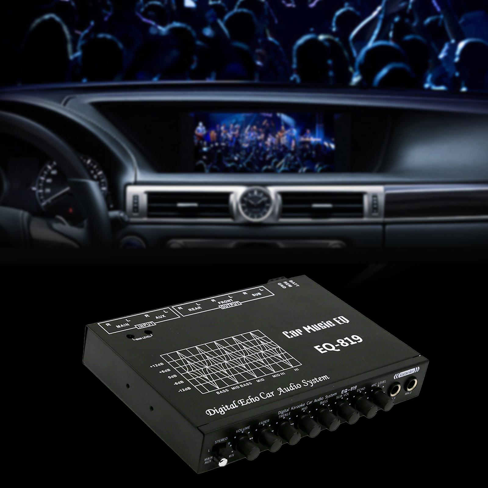 Car Audio Equalizer Black Soun - огляд і ціна Car Accessories Sound System