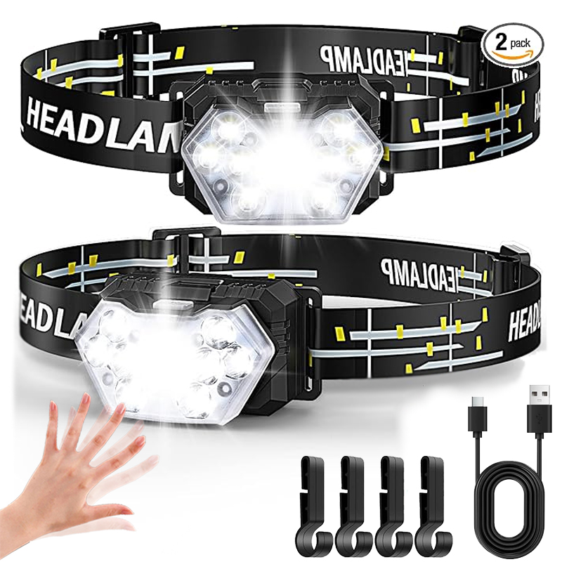 Powerful LED Sensor Headlamp U - огляд і ціна Led Headlight Bulbs