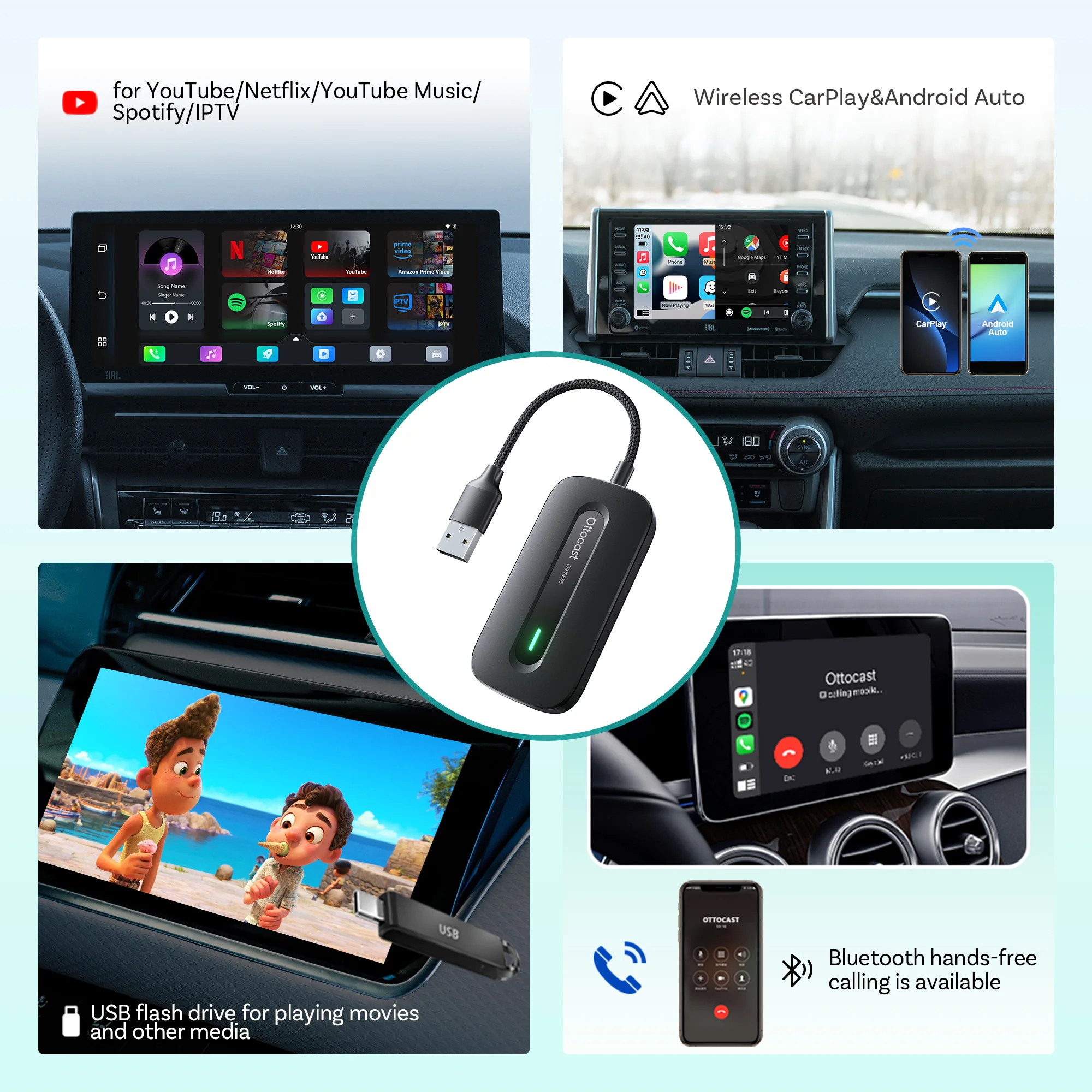 OTTOCAST Play2Video Express Wi - огляд і ціна Car Accessories Youtube