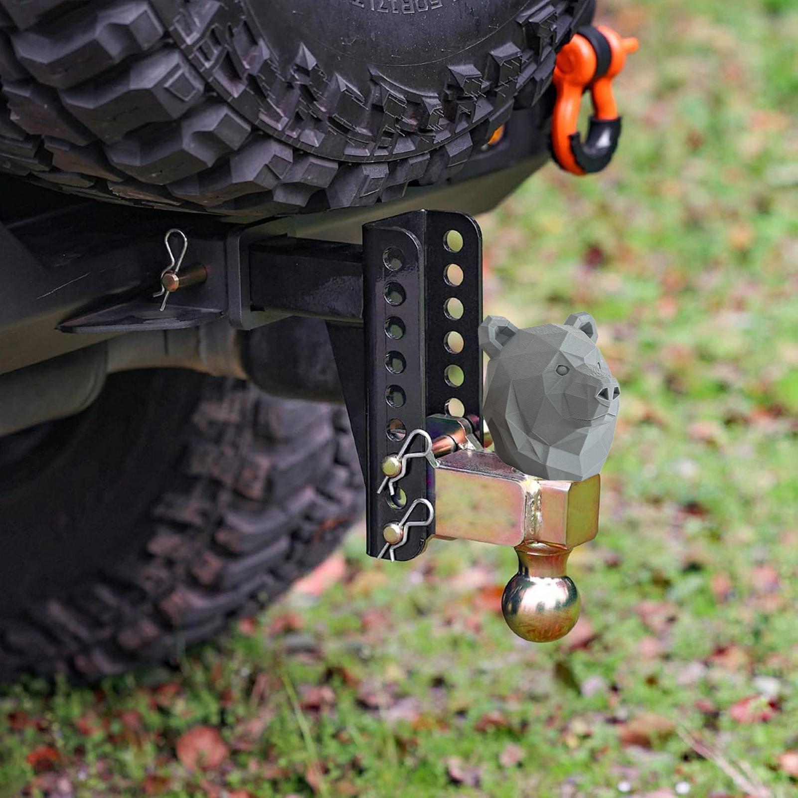 Trailer Hitch Cover Bear Head  - огляд і ціна Car Accessories Youtube
