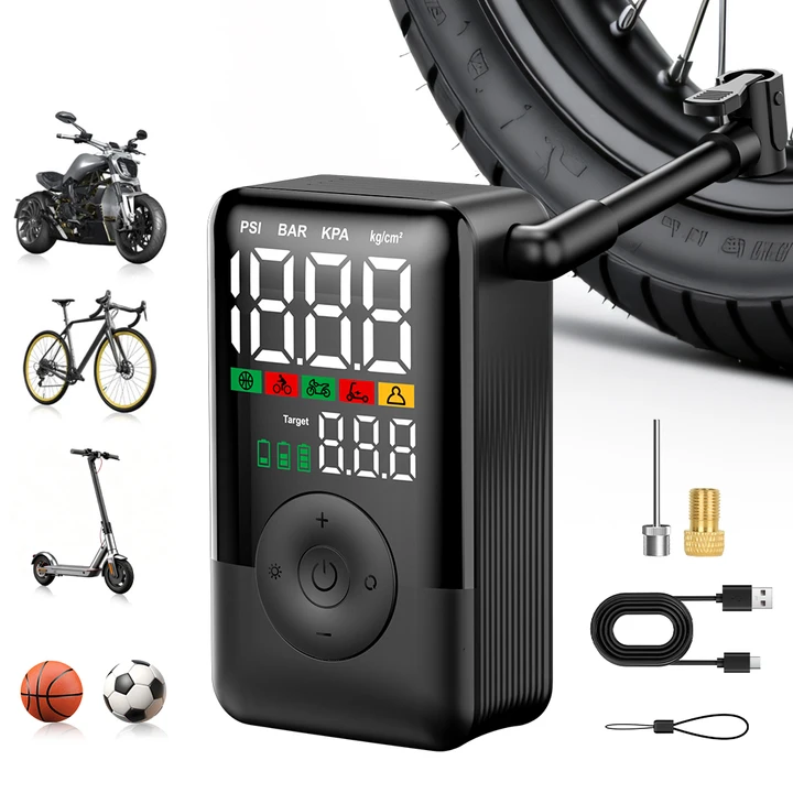 Carsun Portable Digital Tire I - огляд і ціна Car Portable Tire Inflator