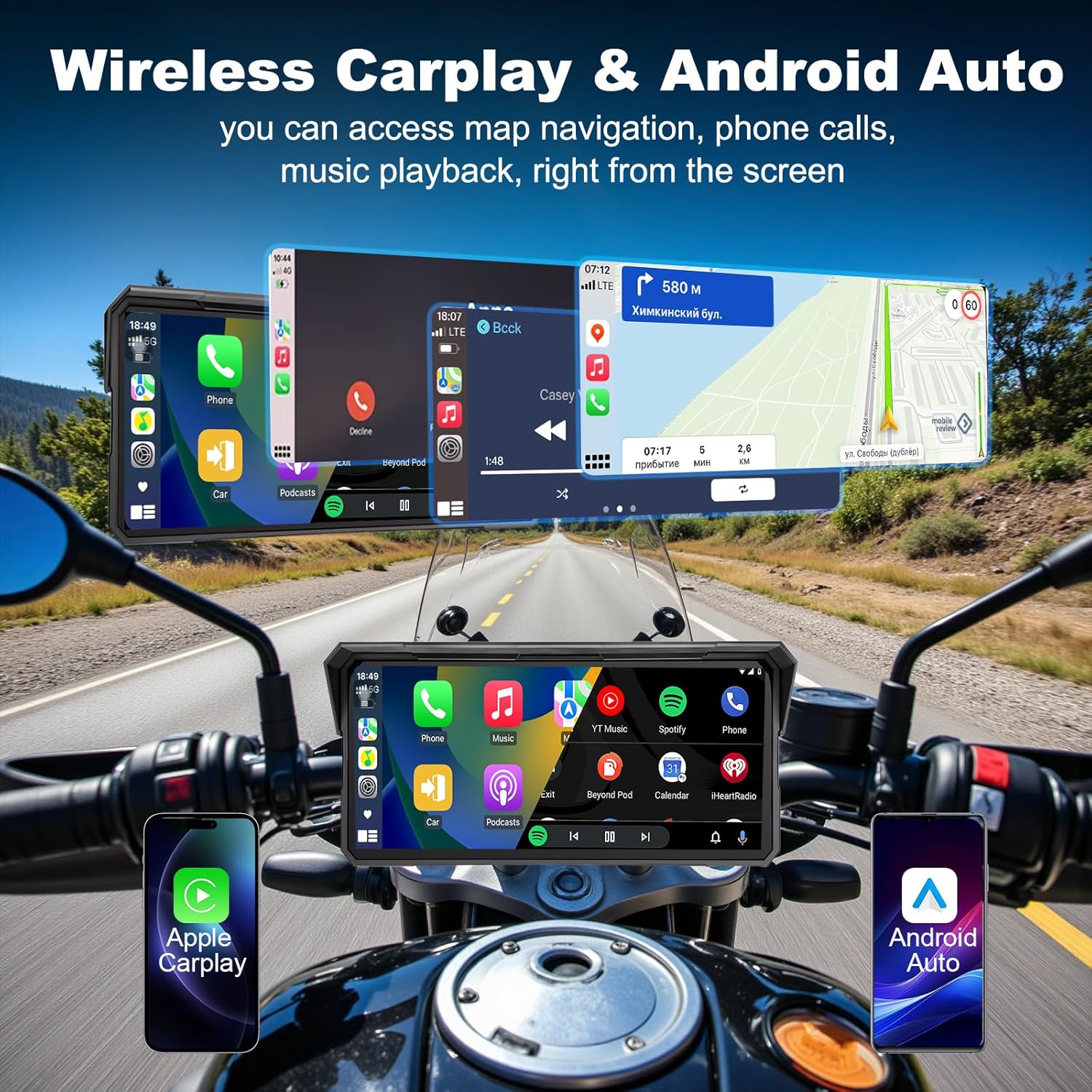 Jansite 8.1 Inch 4K Motorcycle - огляд і ціна Car Dash Cam
