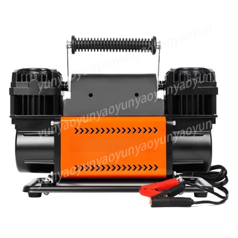 High Power Double Cylinder Car - огляд і ціна Car Portable Tire Inflator