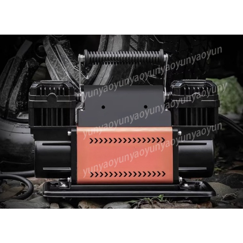 High Power Double Cylinder Car - огляд і ціна Car Portable Tire Inflator