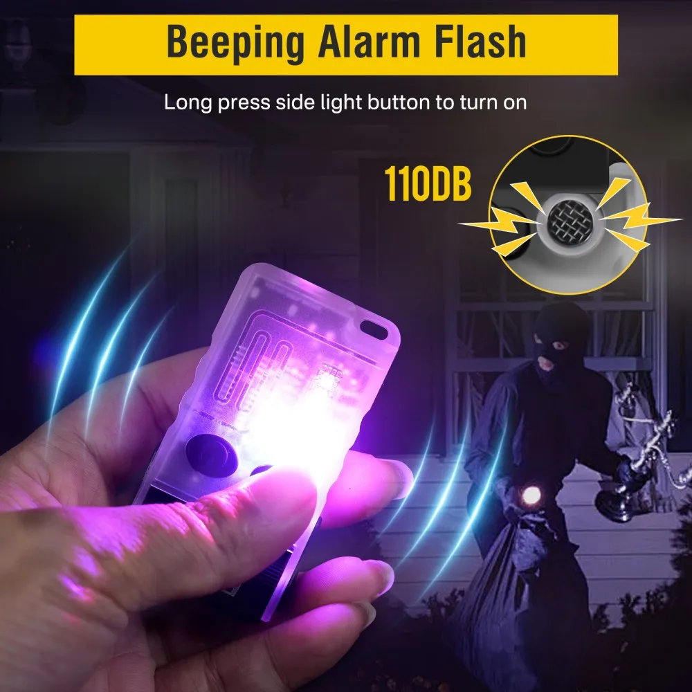 BORUiT V20 Buzzer EDC LED Keyc - огляд і ціна Led Headlight Bulbs
