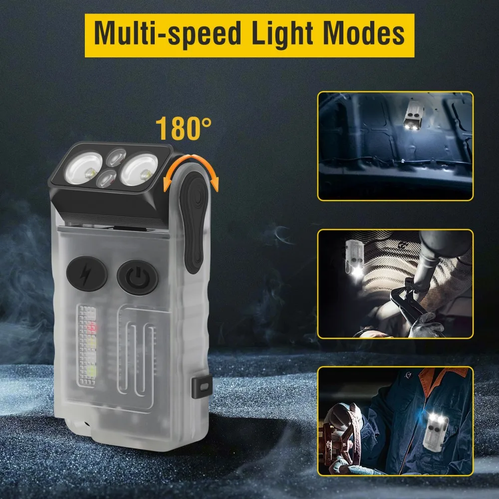 BORUiT V20 Buzzer EDC LED Keyc - огляд і ціна Led Headlight Bulbs