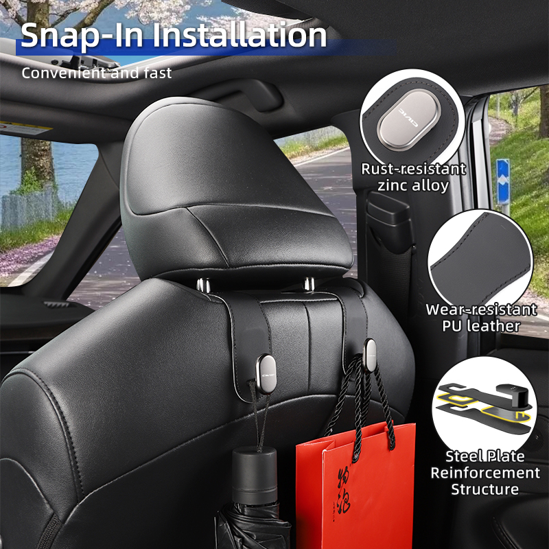 Leather Car Seat Back Hook Sto - огляд і ціна Car Accessories Honda Crv