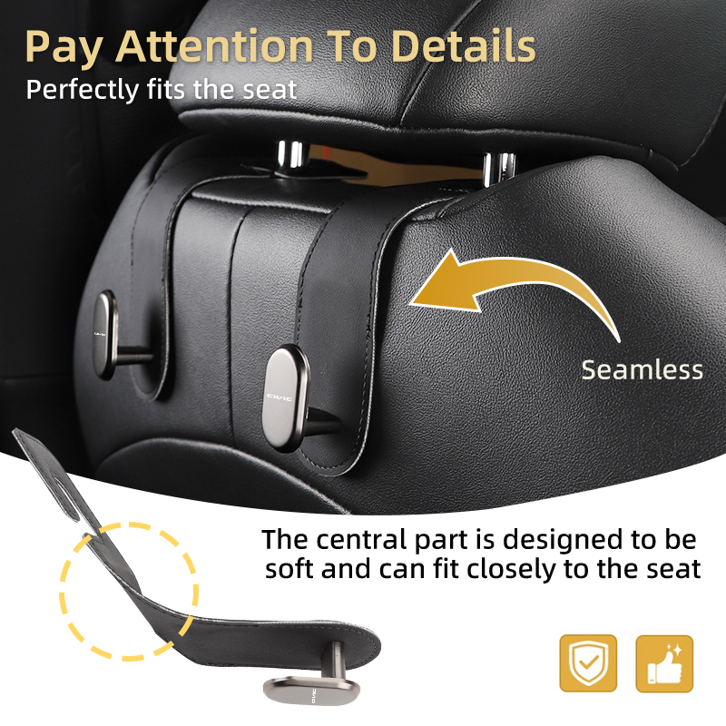 Leather Car Seat Back Hook Sto - огляд і ціна Car Accessories Honda Crv