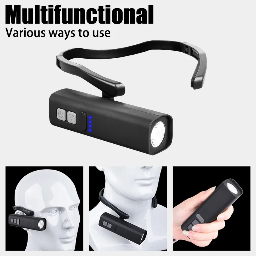 Rechargeable Ear Clip Headlamp - огляд і ціна Led Headlight Bulbs
