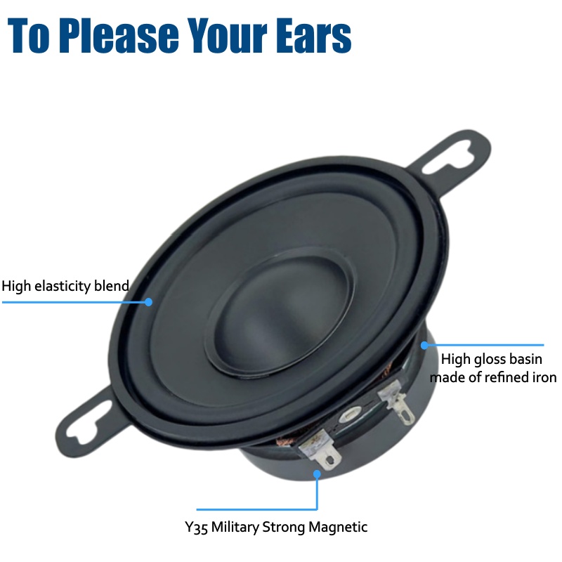 Car Speakers 1 Pair 3.5 Inch C - огляд і ціна Car Accessories Sound System