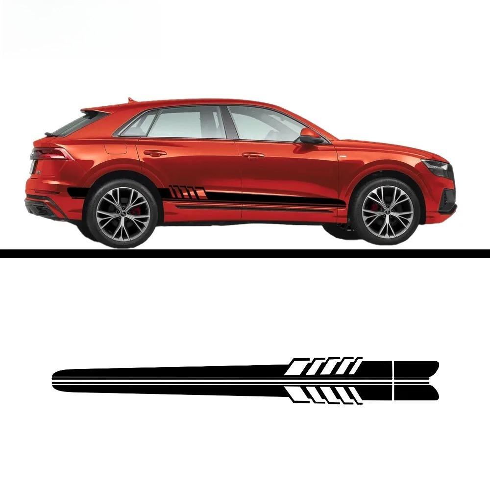 Car Side Stripe Vinyl Decal St - огляд і ціна Car Accessories Unique